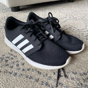 Adidas Cloudfoam Shoes, Black, size 6.5